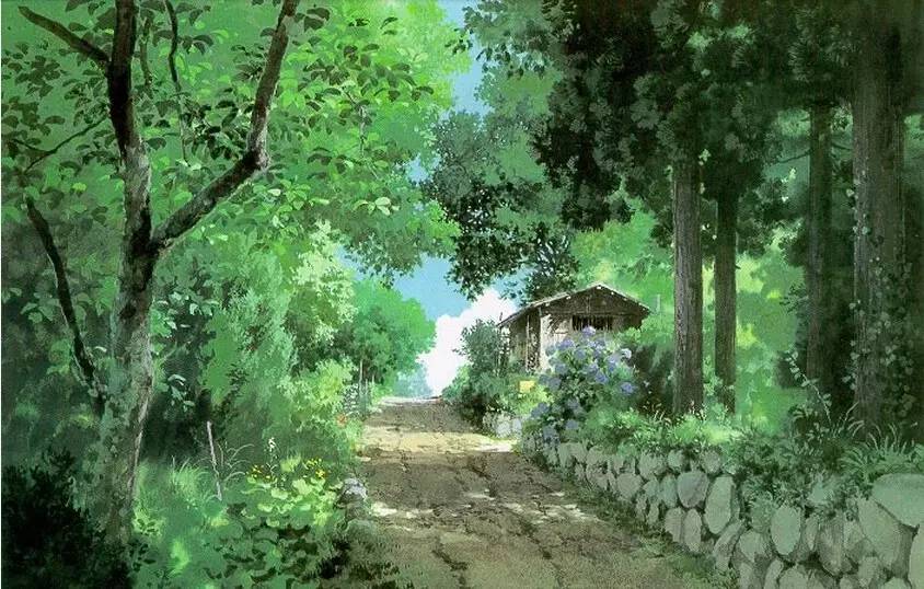 更是宫崎骏的御用场景设计师,同时他也被称为是画出龙猫森林的人