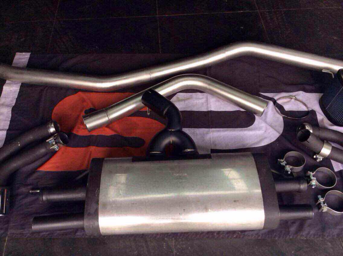 宝马x6改装remus排气作业图