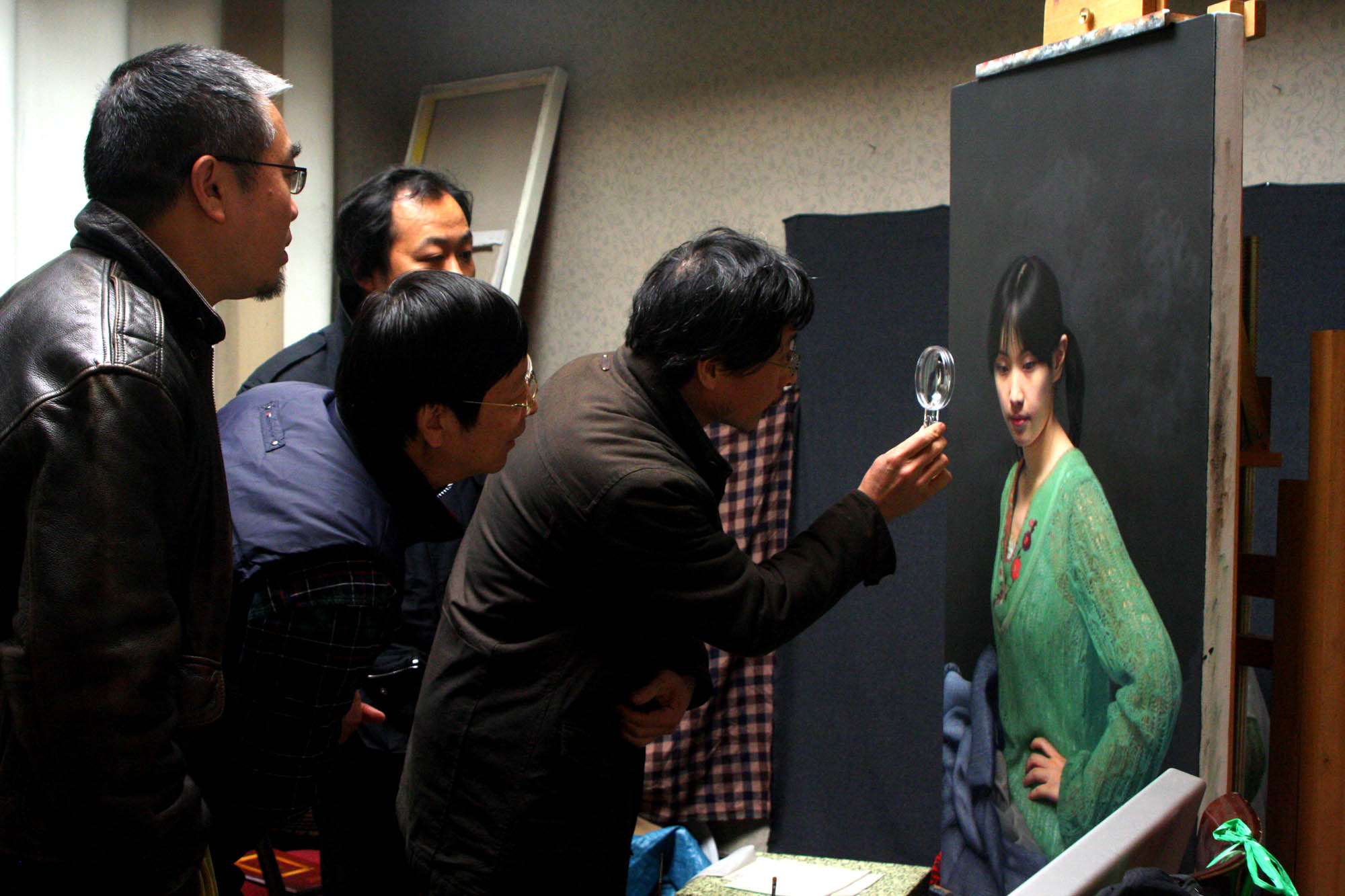 冷军的100幅作品画了大半辈子