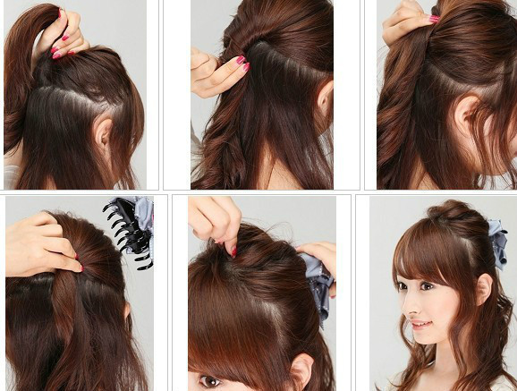 教你12种扎头发方法,5分钟你就能美美的出门了!