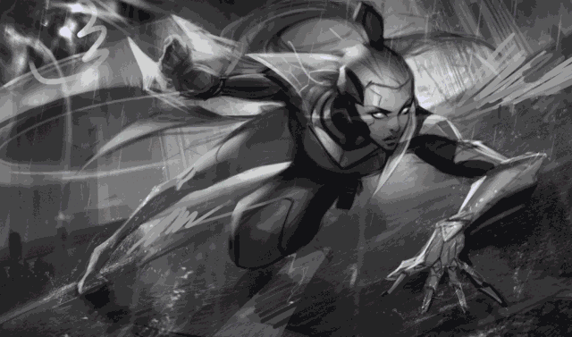 riot games英雄联盟高级画师<潘诚伟> 作品"剑姬"步骤干货分享-