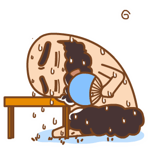 炎热的天气让人待在室内都挥汗如雨 然而 总有一些