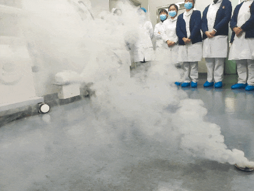 侯马市中医院开展消防应急疏散演练(图2)