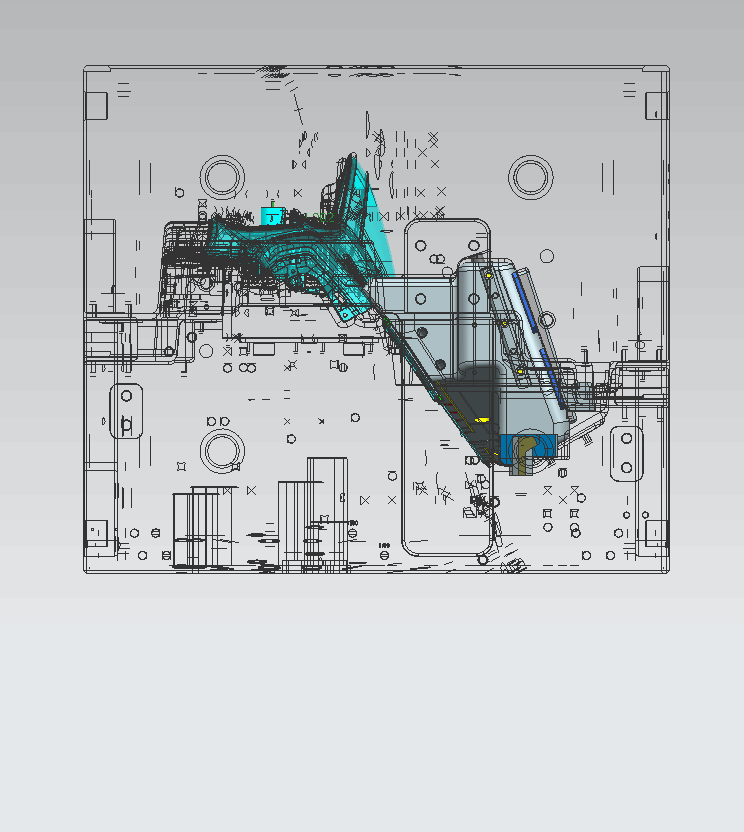 仪表板专题 & 汽车仪表板大型注塑模具设计的图7