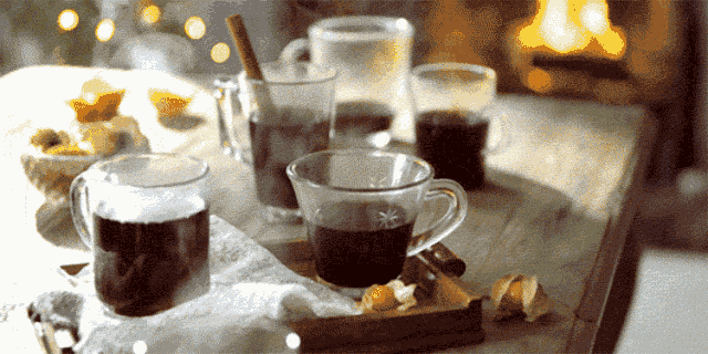 圣诞月，来杯热红酒！