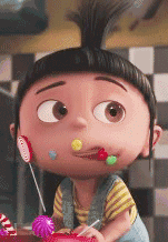 知道糖果吃多了不好