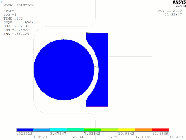 APDL Showcase3: 流体压力渗透分析的图17