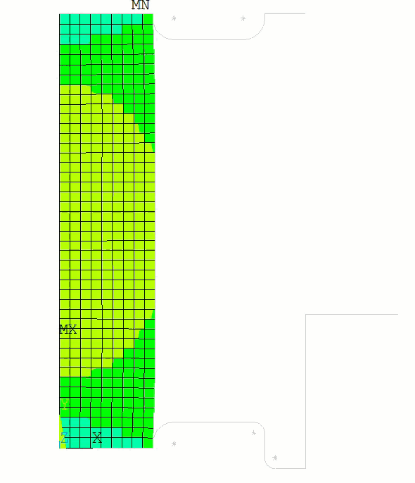 APDL Showcase4: 圆盘锻造-网格重划分分析的图1
