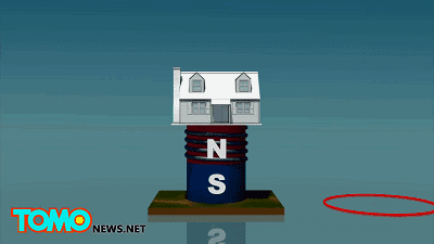 这房子,装了磁悬浮!一秒上天,让人类永不怕地震!