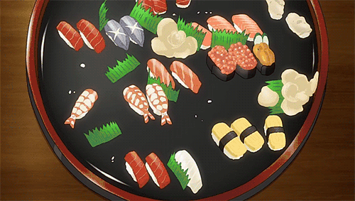 天热了我们吃寿司