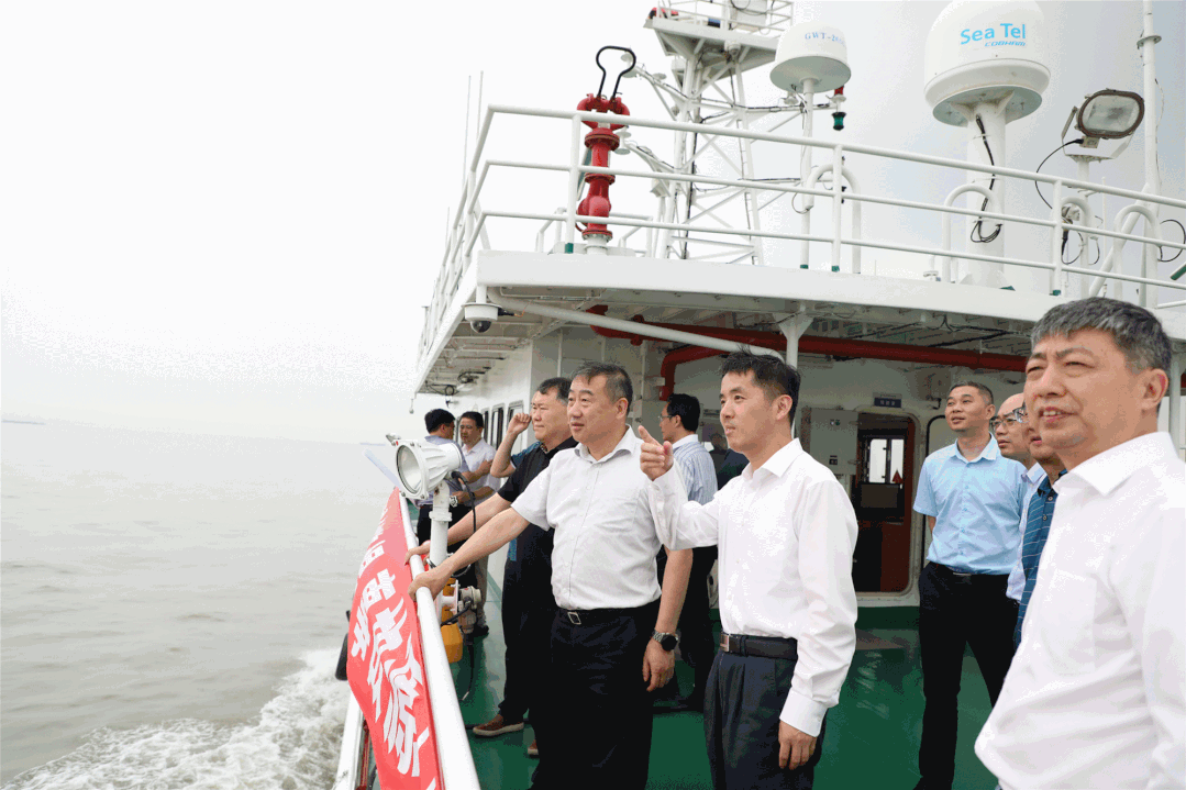 長江“公鐵第一隧”——海太過江通道水上勘察工程即將施工的圖10