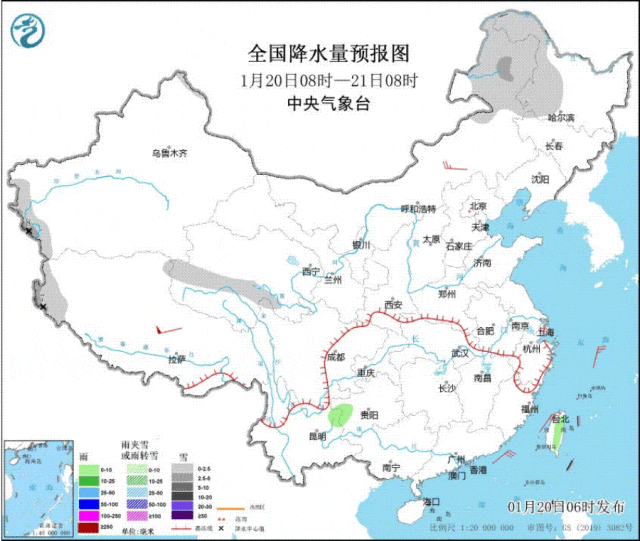 23日冷空气起！河北预计出现一场大范围雨雪天气→