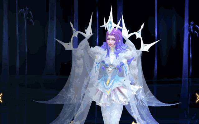 赛季爆料第三波 | 赛季皮肤寒冰女王,带你感受凛冬的意志!