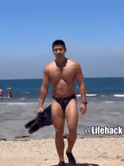 现在的直男教练都这么open了吗？好会擦....