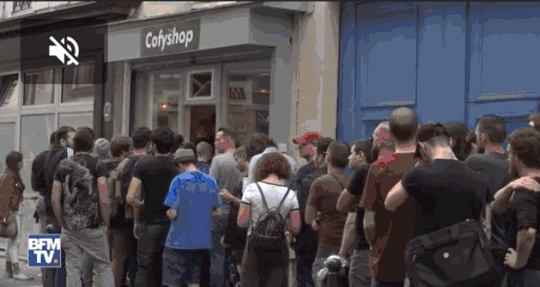 , 假装在阿姆斯特丹 | 巴黎第一家合法致幻coffee shop开业，慎入！不约！, My Crazy Paris