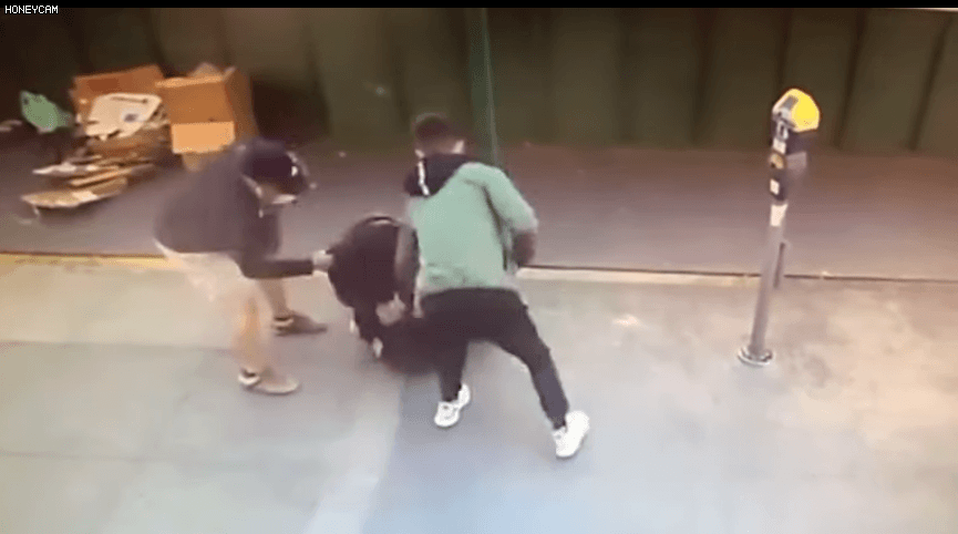 惊曝旧金山唐人街袭警事件! 亚裔女警遭男子重摔倒地...（视频） - 5
