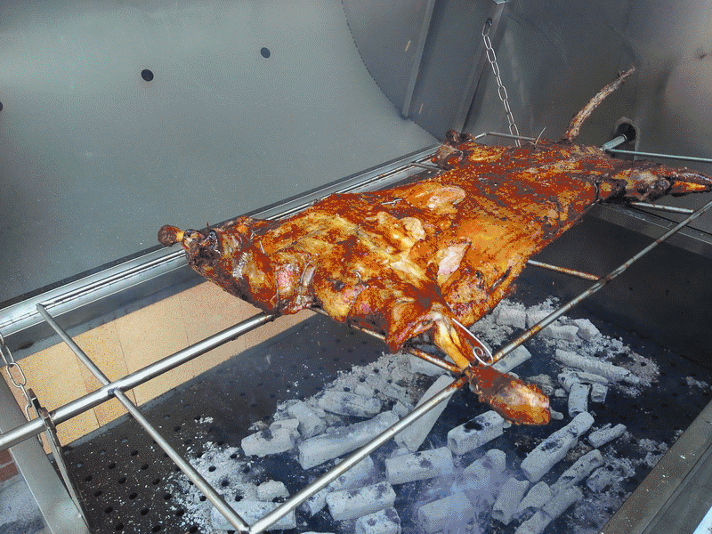 和大咖去试吃在大无锡吃烤全羊我只服这家还有红柳枝羊肉串和手抓羊肉