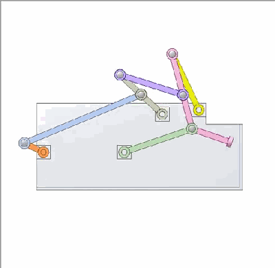 【机械原理】十二种夹取机构，给你的设计来一点新思路的图7