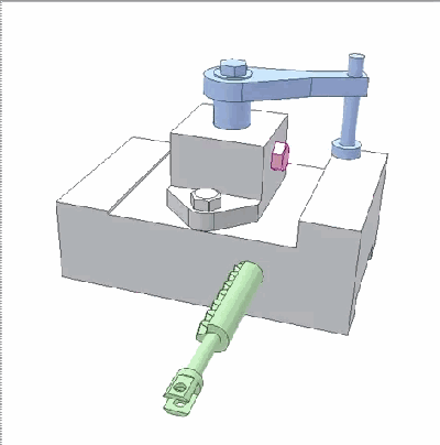 【机械原理】十二种夹取机构，给你的设计来一点新思路的图15