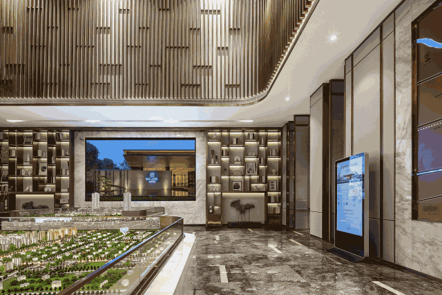 創(chuàng)域新作 | 蜀地售樓部 繁華深處寧靜之所