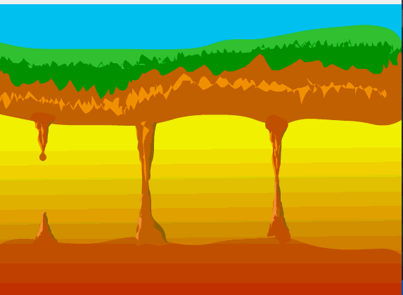 动图演示 | 地貌及地质构造的图1