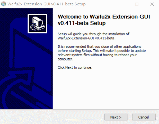 Waifu2x-Extension-GUI 一款图片视频放大电脑端的软件，免费开源易用(图2)