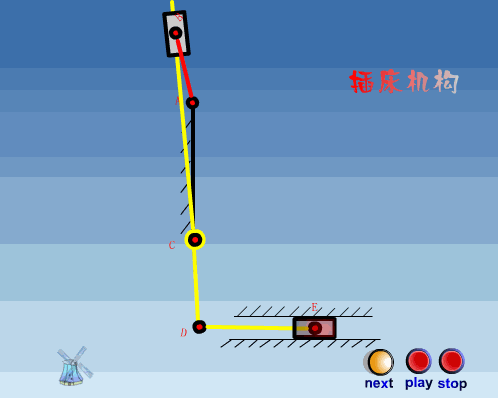 【机械动图】经典曲柄摇杆机构，第七个你一定用过!的图14