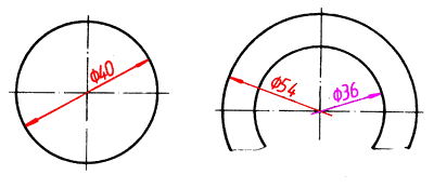 【机械制图】动态图讲解：工程图图纸尺寸标注规则，纯干货的图5