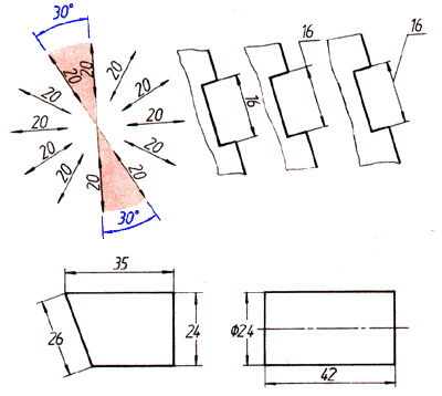 【机械制图】动态图讲解：工程图图纸尺寸标注规则，纯干货的图3