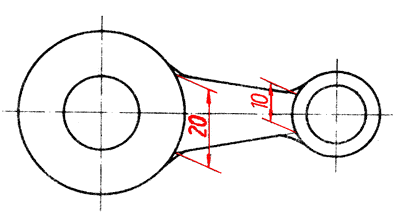 【机械制图】动态图讲解：工程图图纸尺寸标注规则，纯干货的图13