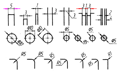 【机械制图】动态图讲解：工程图图纸尺寸标注规则，纯干货的图8