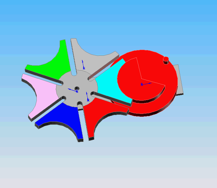 【机械原理】机械设计中，如何将连续的旋转运动转化为规律的间歇运动的图5