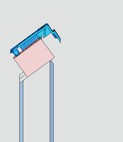 【机械原理】机械设计的好案例，经典模具结构原理图的图7