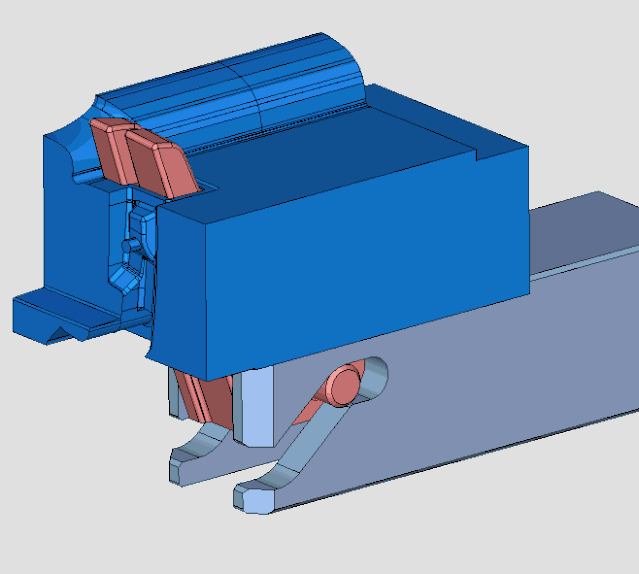 【机械原理】机械设计的好案例，经典模具结构原理图的图4