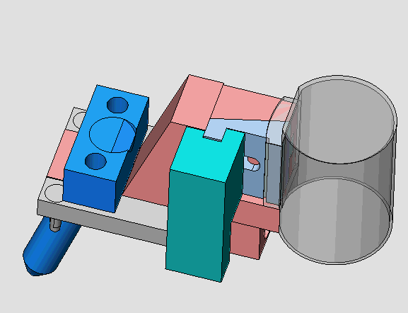 【机械原理】机械设计的好案例，经典模具结构原理图的图10