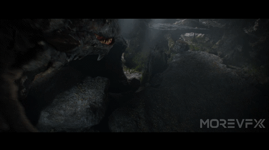 MORE VFX视效解析 | 电影《征途》之迷雾重重兽王谷