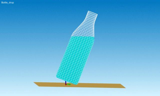 矿泉水瓶 跌落 流固耦合问题分析的图12