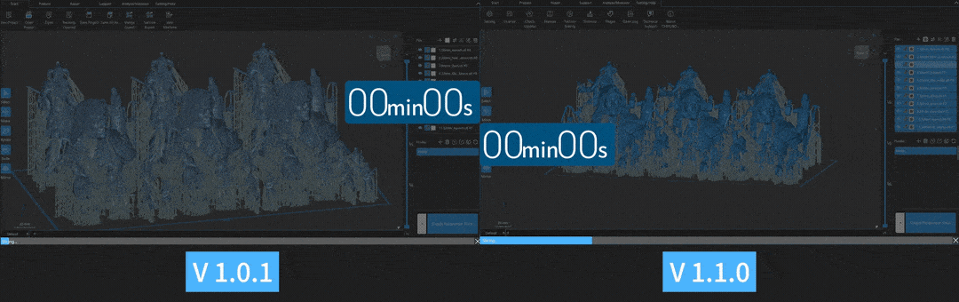 国产3D打印切片软件CHITUBOX Pro V1.1.0 ！助力超大数据量下的流畅高效使用的图4