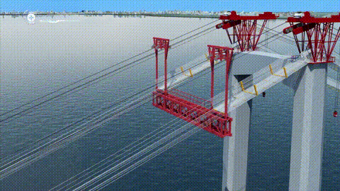 【5/23更新】壮观！海中最高猫道来了，那您知道啥是猫道吗？的图12