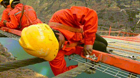 【5/23更新】壮观！海中最高猫道来了，那您知道啥是猫道吗？的图18