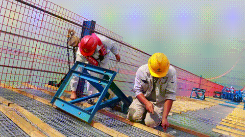 【5/23更新】壮观！海中最高猫道来了，那您知道啥是猫道吗？的图6