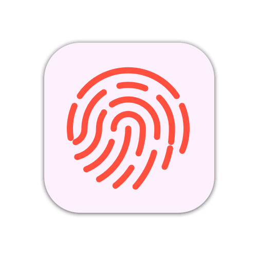 长按指纹 > 识别图中二维码 > 添加关注