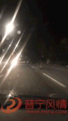 普宁|普宁一男子开摩托全程蛇型走位，简直视生命如粪土