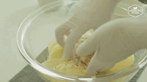 烘焙 // 土豆芝士松饼，太合适当下午茶！