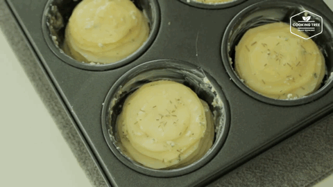 烘焙 // 土豆芝士松饼，太合适当下午茶！