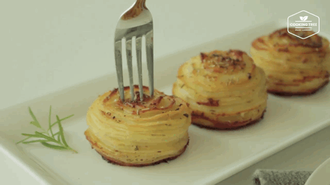 烘焙 // 土豆芝士松饼，太合适当下午茶！