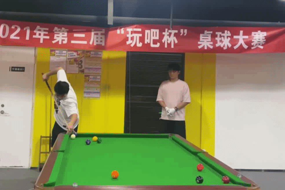 赛场回顾 第三届 玩吧杯 桌球大赛 脉脉