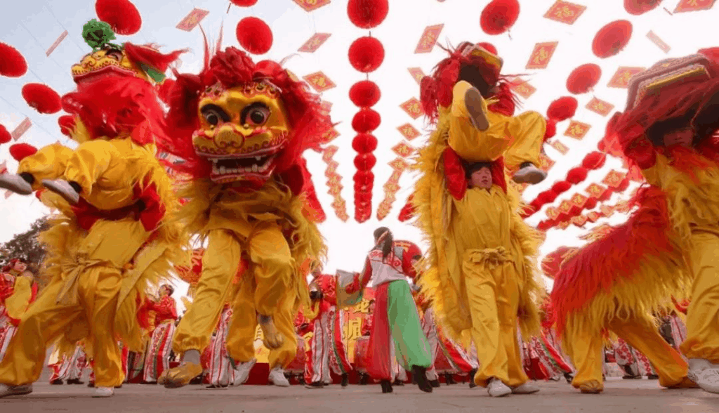 快乐民俗中开启幸福新年