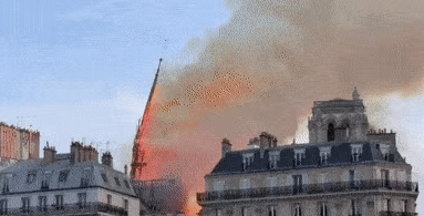 明之殇！巴黎圣母院突发大火，有些风景，一错过就成了永远！