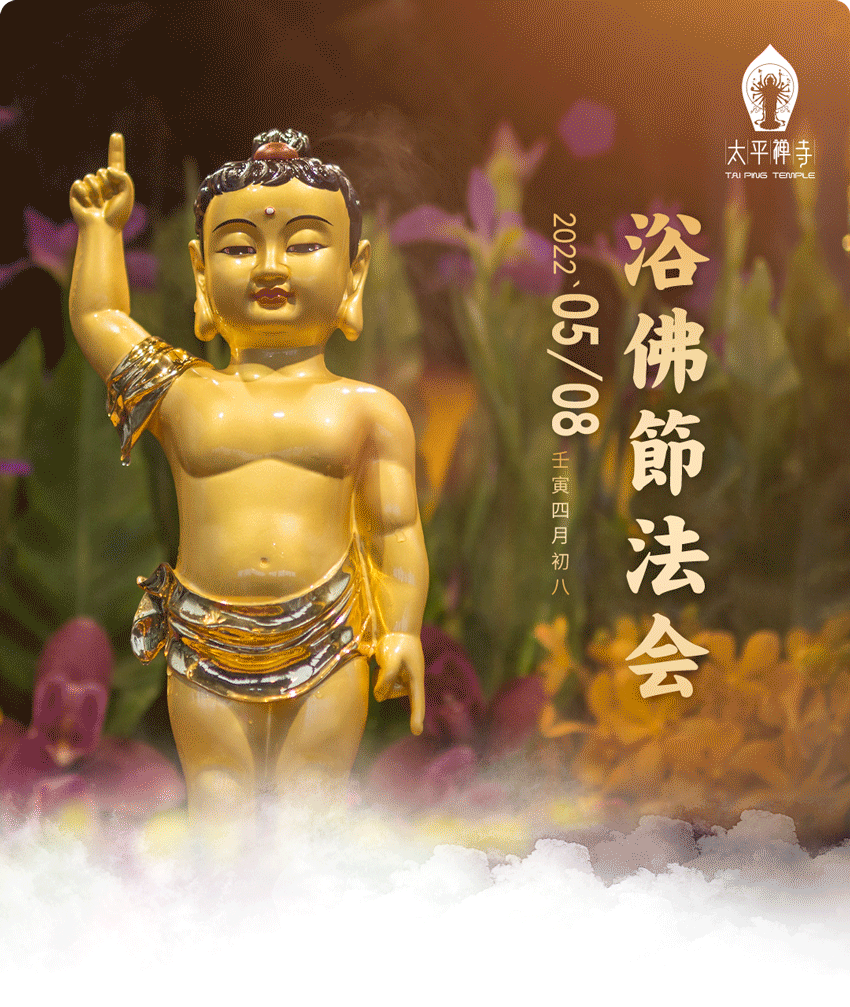 佛诞节浴佛浴心感念母恩